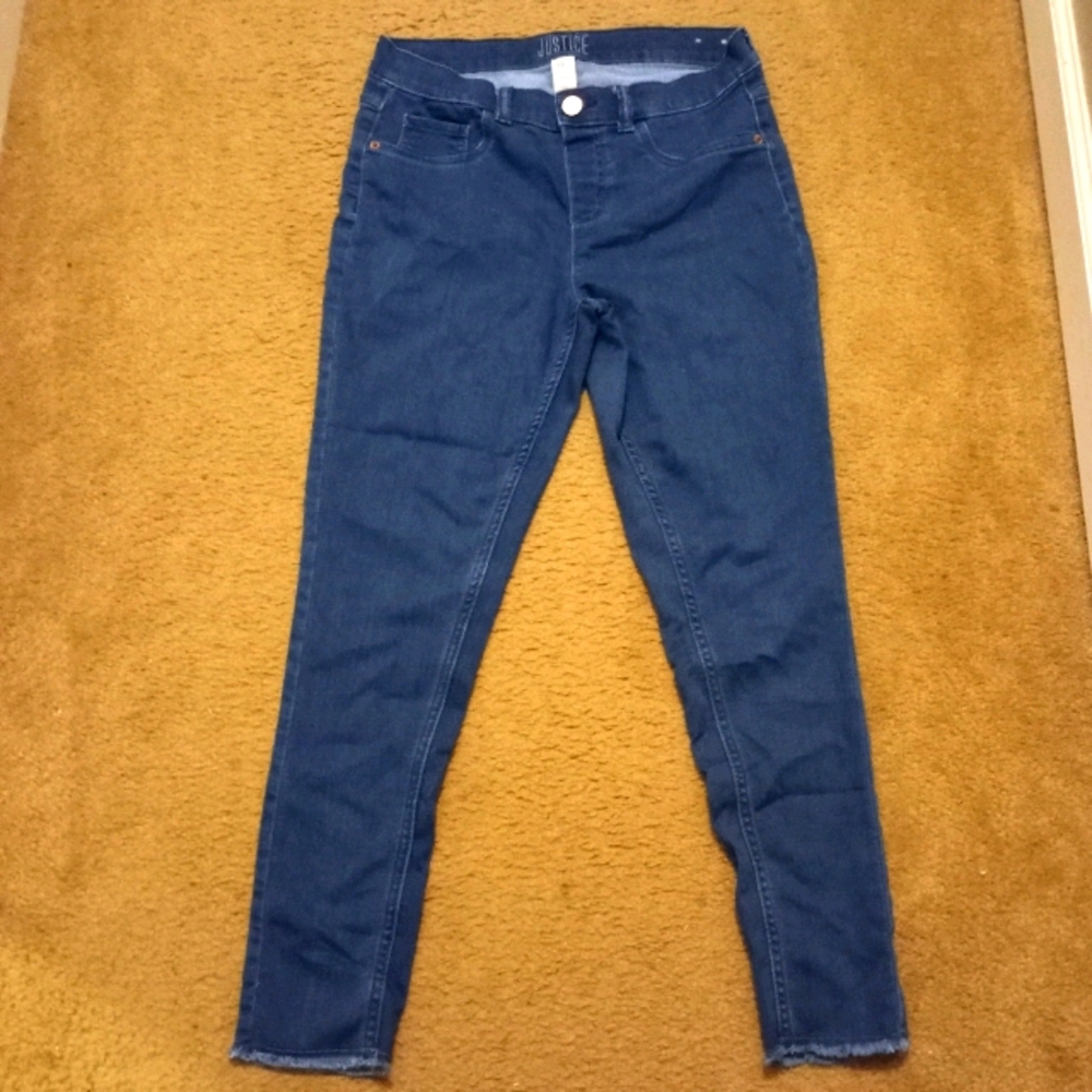 Justice skinny jeggings 14 plus